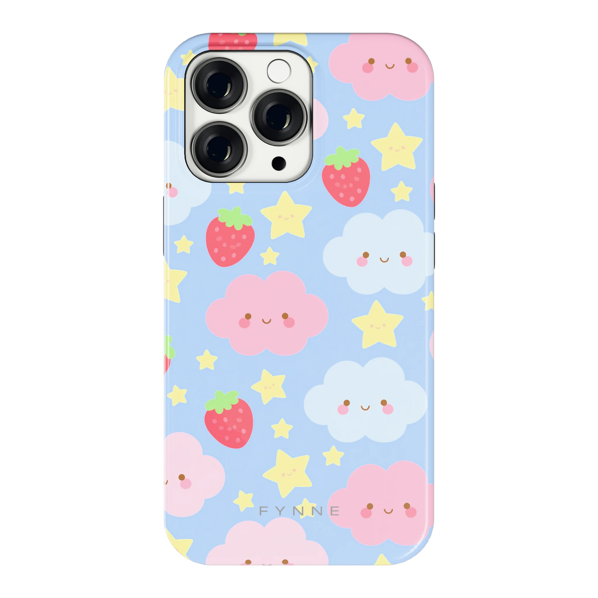 Zoete Aardbeienlucht hoesje voor iPhone 13 Pro, achterkant