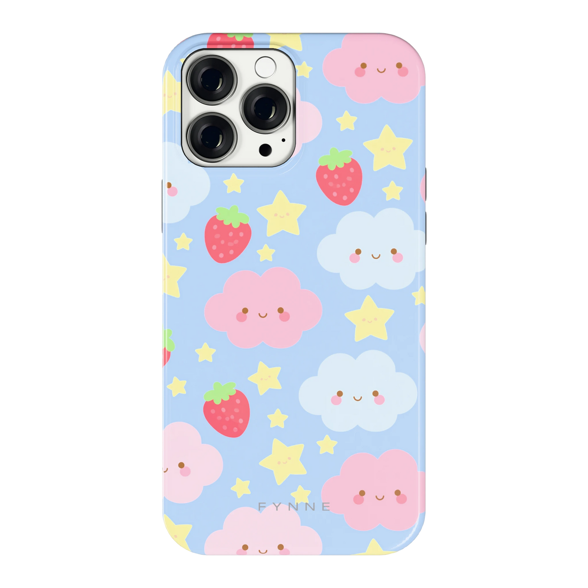Zoete Aardbeienlucht hoesje voor iPhone 13 Pro Max, achterkant