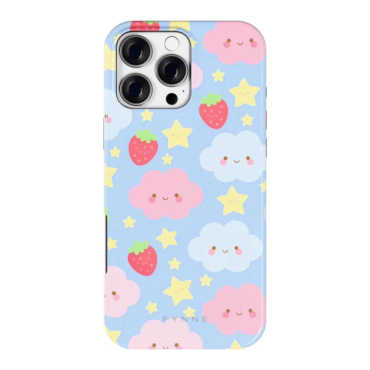 Zoete Aardbeienlucht hoesje voor iPhone 16 Pro Max, achterkant
