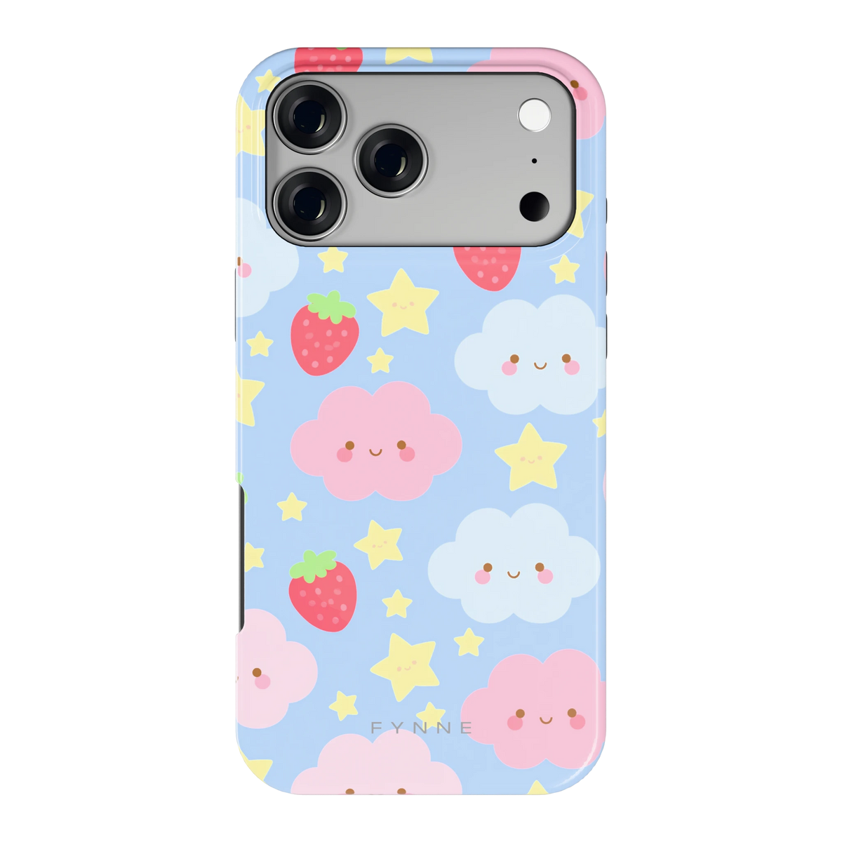 Zoete Aardbeienlucht hoesje voor iPhone 17 Pro Max, achterkant