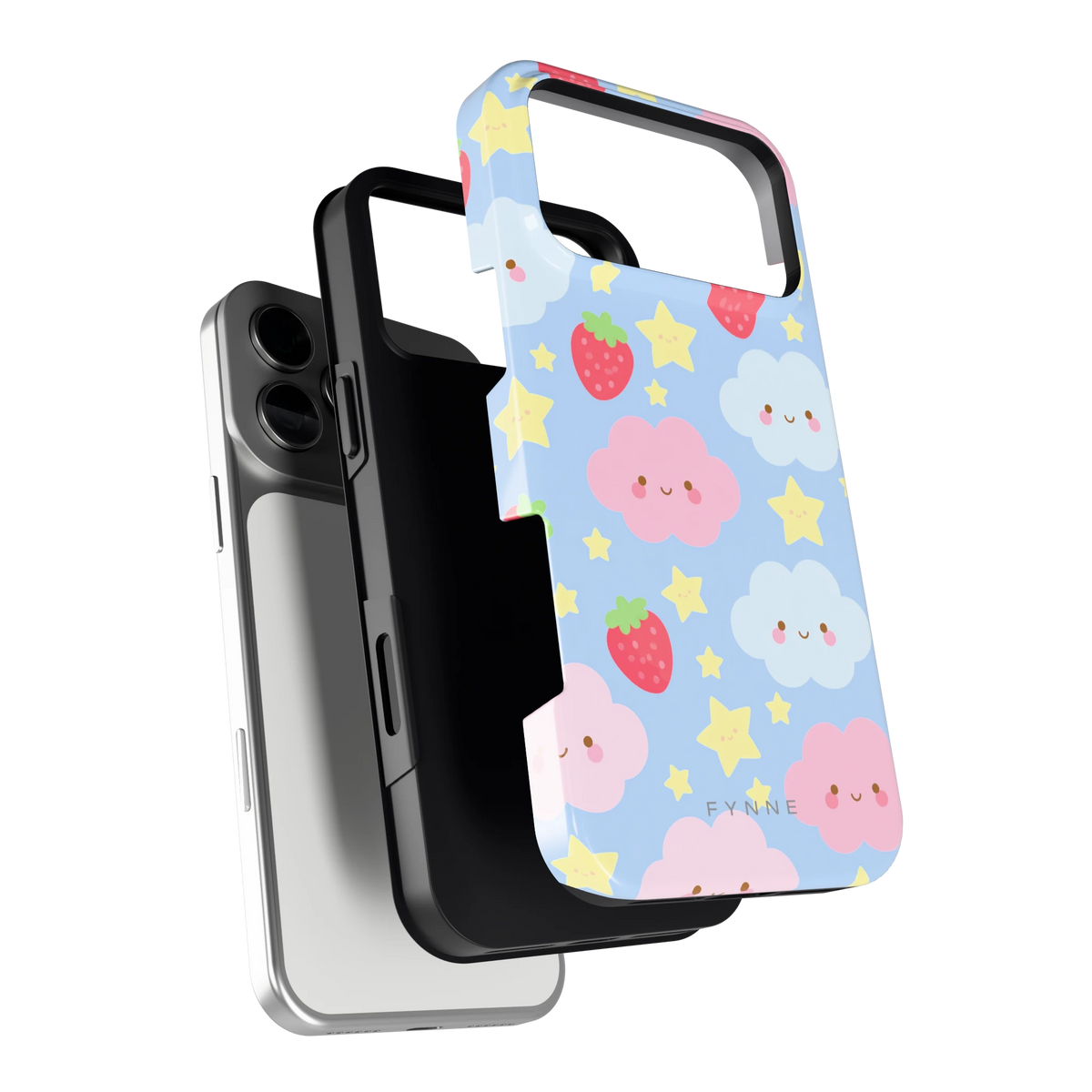 Zoete Aardbeienlucht hoesje voor iPhone 17 Pro Max, los van de telefoon