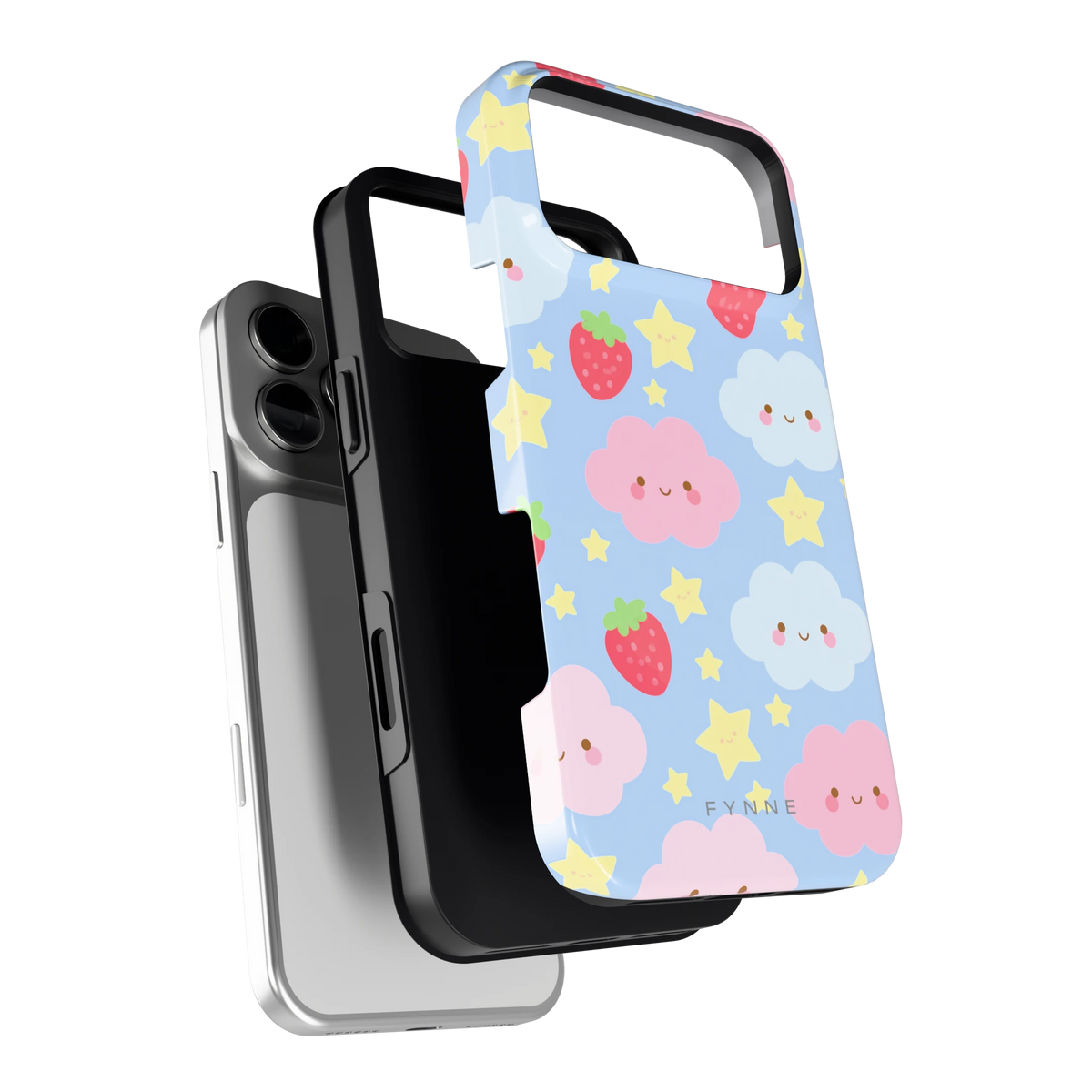 Zoete Aardbeienlucht hoesje voor iPhone 18 Pro Max, los van de telefoon