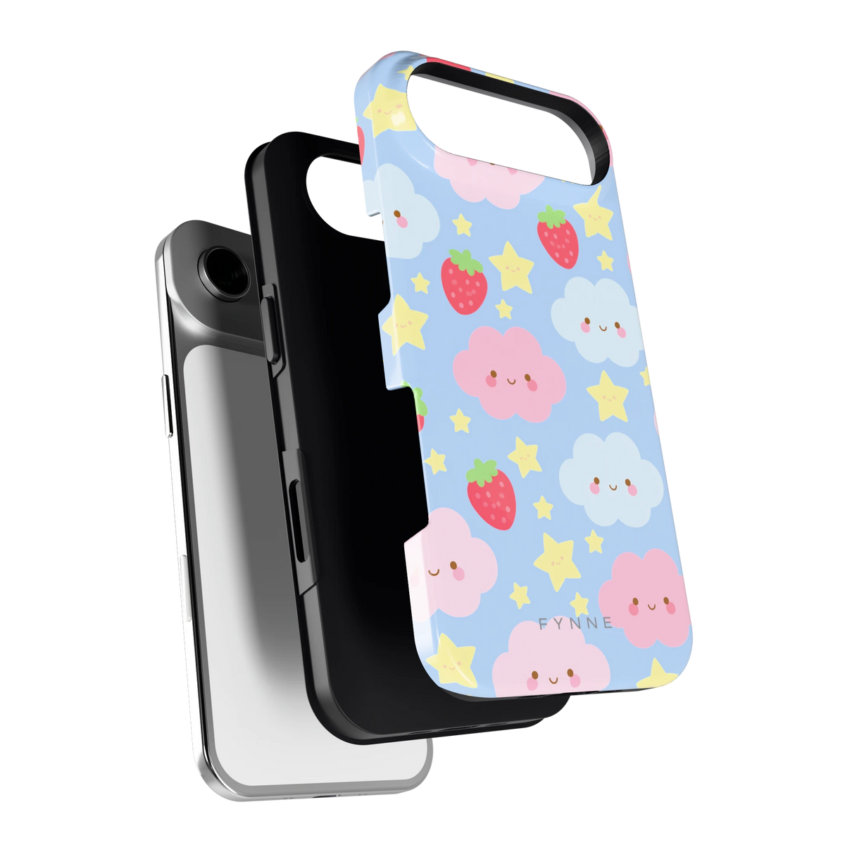 Zoete Aardbeienlucht hoesje voor iPhone Air, los van de telefoon