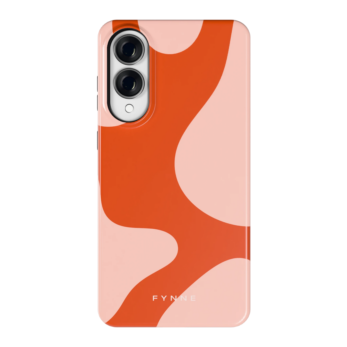 Terracotta Vlekken hoesje voor Galaxy S25 Edge, achterkant