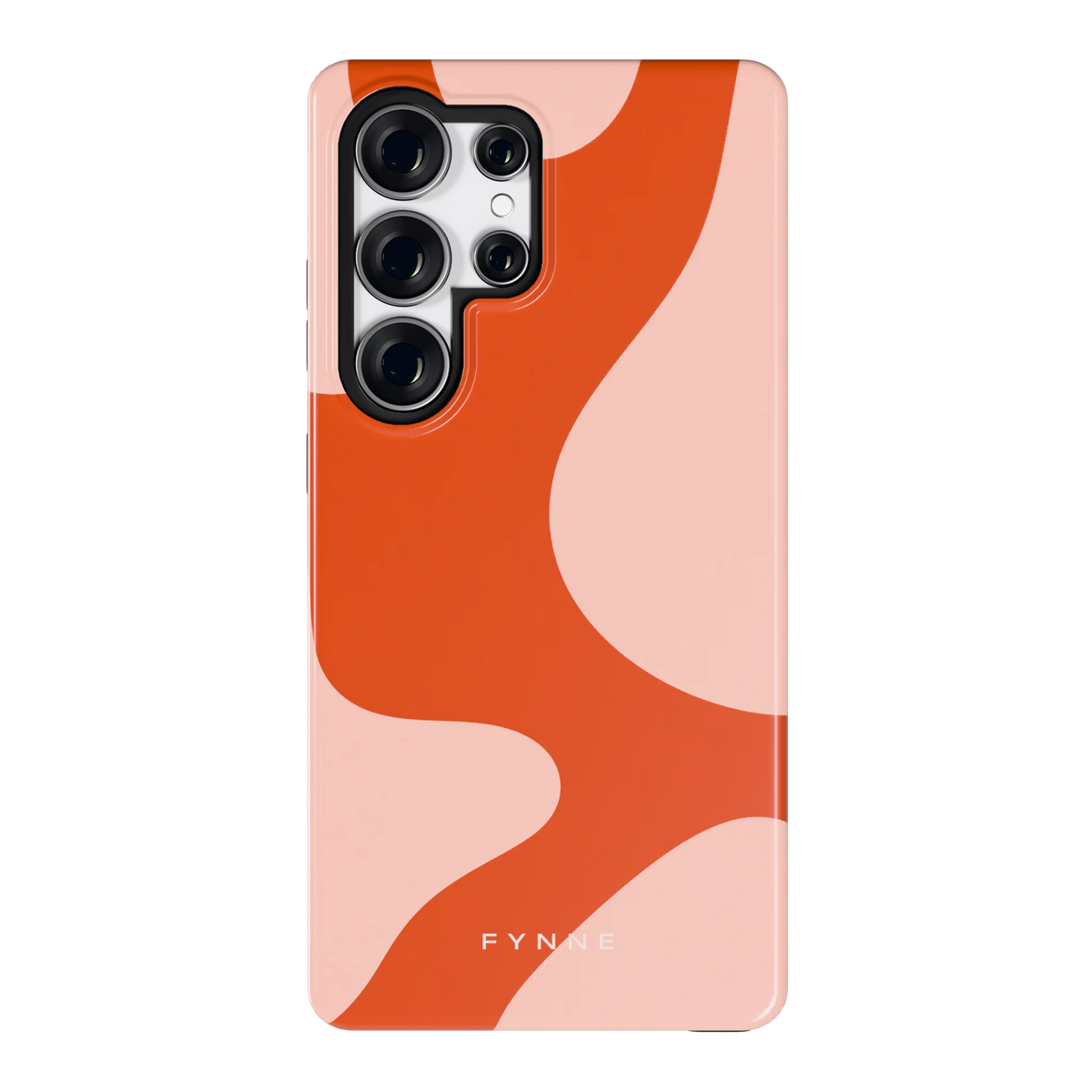 Terracotta Vlekken hoesje voor Galaxy S25 Ultra, achterkant