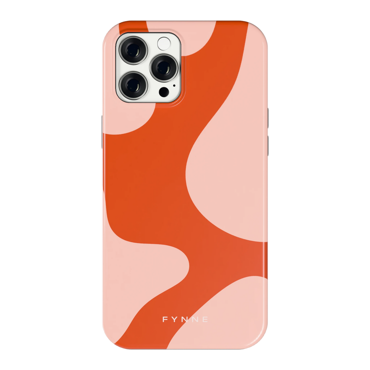 Terracotta Vlekken hoesje voor iPhone 12 Pro Max, achterkant