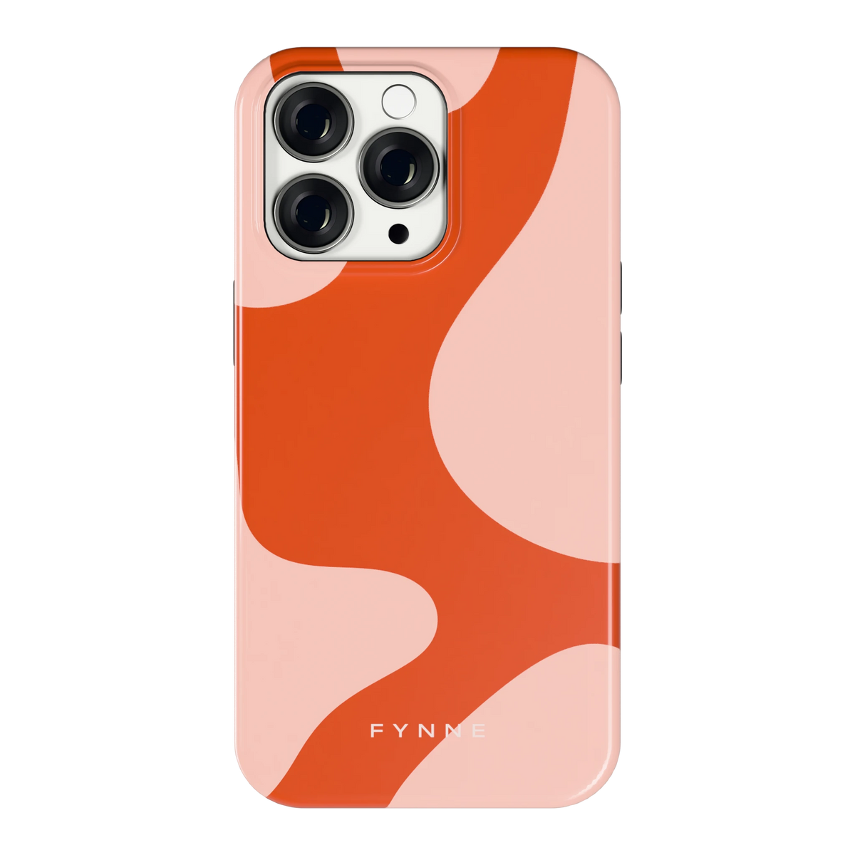 Terracotta Vlekken hoesje voor iPhone 13 Pro, achterkant
