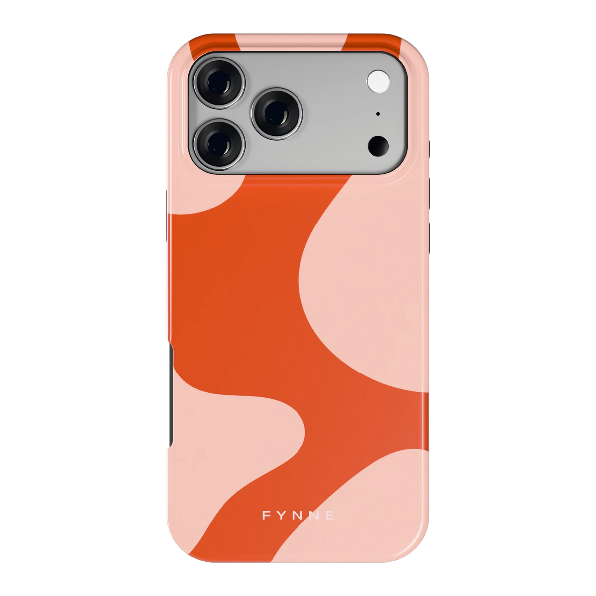 Terracotta Vlekken hoesje voor iPhone 17 Pro Max, achterkant