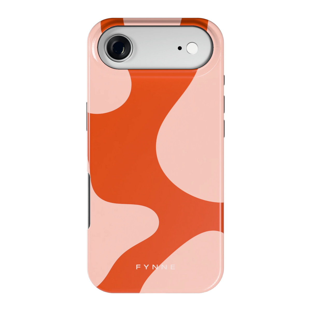 Terracotta Vlekken hoesje voor iPhone Air, achterkant