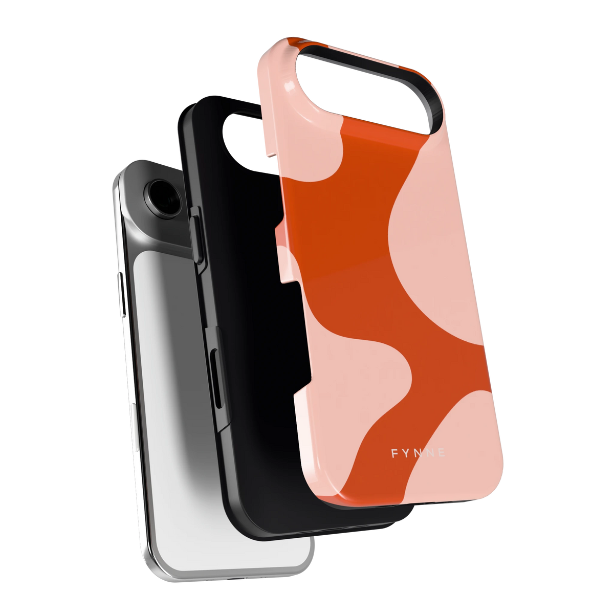 Terracotta Vlekken hoesje voor iPhone Air, los van de telefoon