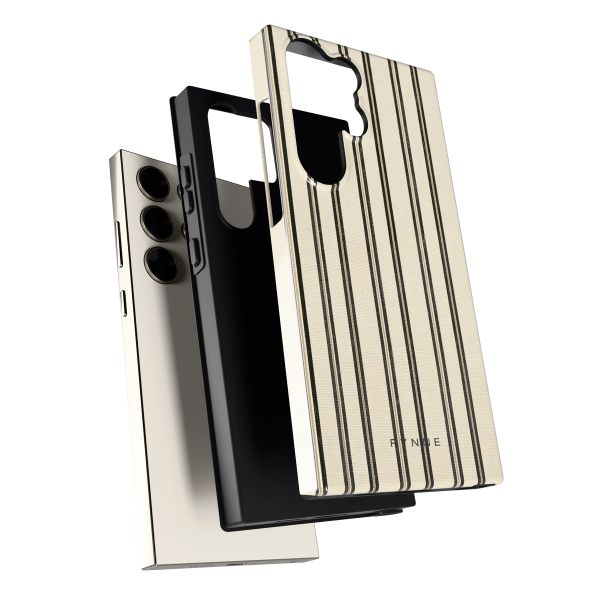 Klassieke Strepen hoesje voor Galaxy S23 Ultra, los van de telefoon