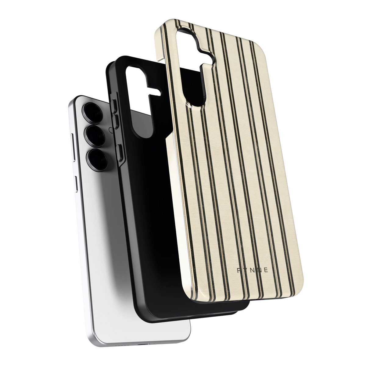 Klassieke Strepen hoesje voor Galaxy S25 FE, los van de telefoon
