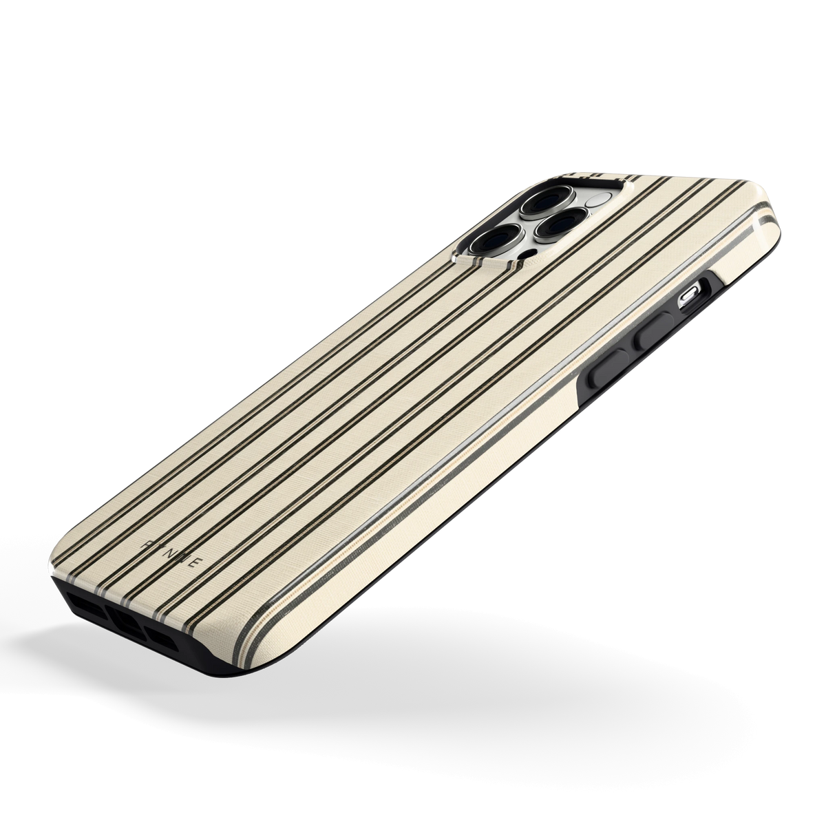 Klassieke Strepen hoesje voor iPhone 12 Pro Max, schuin