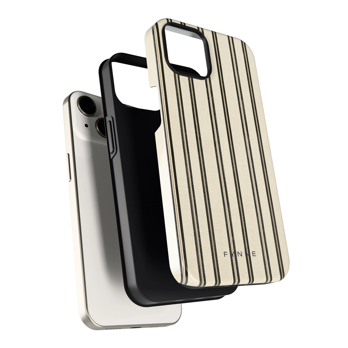Klassieke Strepen hoesje voor iPhone 13, los van de telefoon