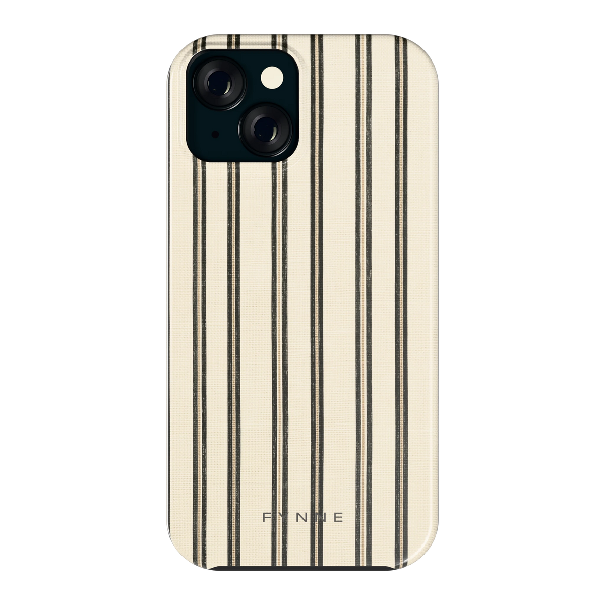 Klassieke Strepen hoesje voor iPhone 15, achterkant
