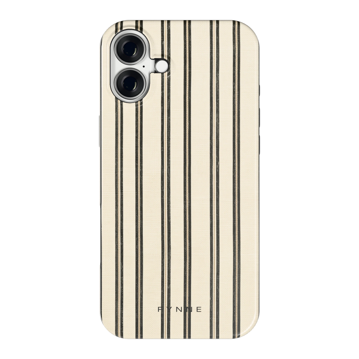 Klassieke Strepen hoesje voor iPhone 16 Plus, achterkant