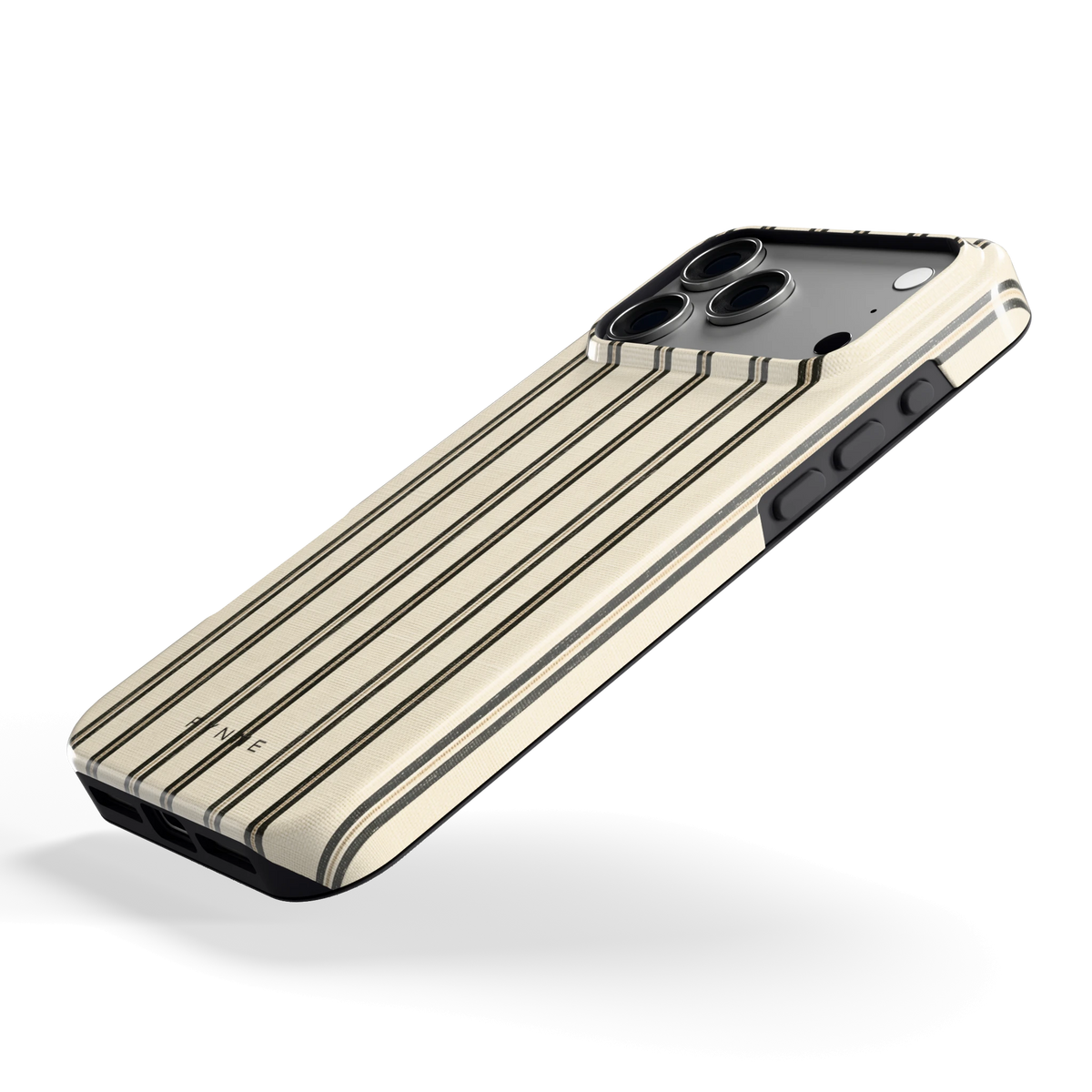 Klassieke Strepen hoesje voor iPhone 17 Pro Max, schuin