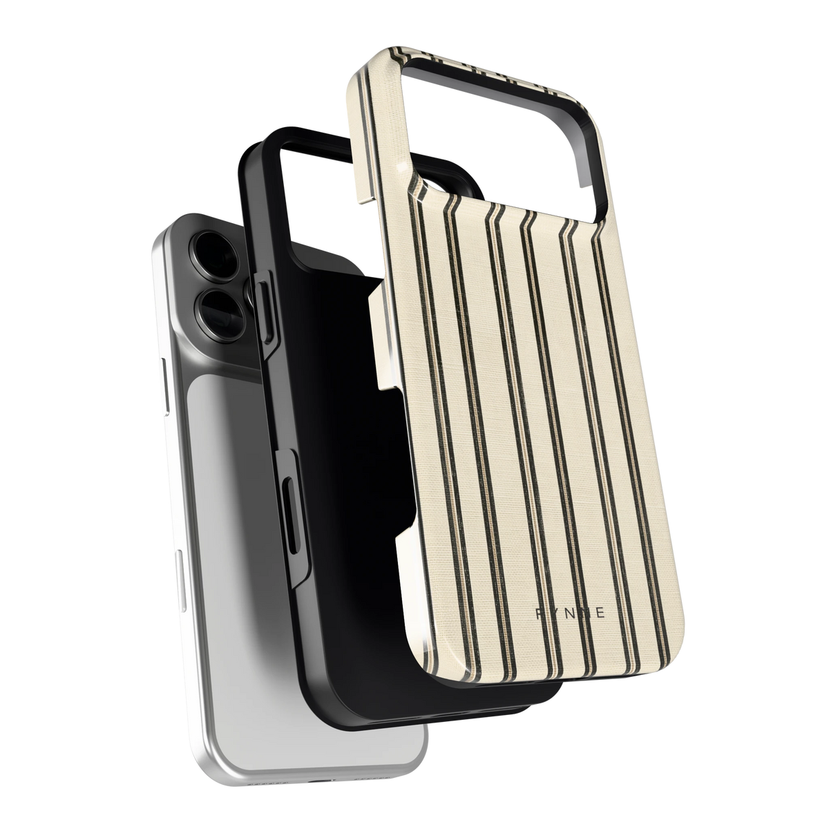 Klassieke Strepen hoesje voor iPhone 18 Pro Max, los van de telefoon