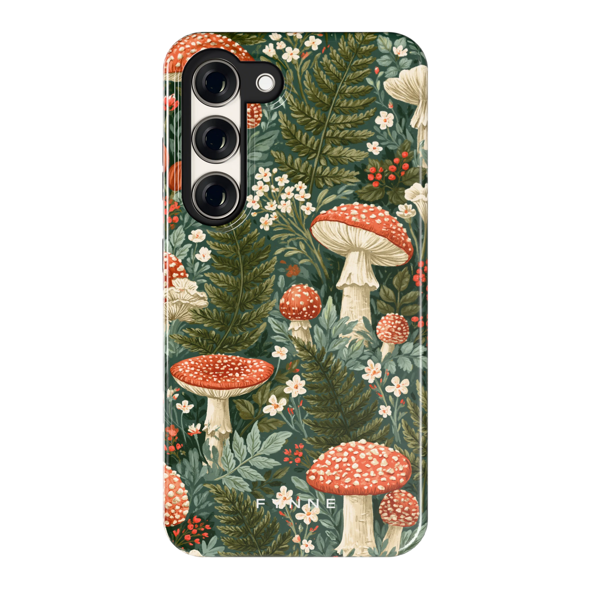 Vliegenzwammenbos hoesje voor Galaxy S23, achterkant