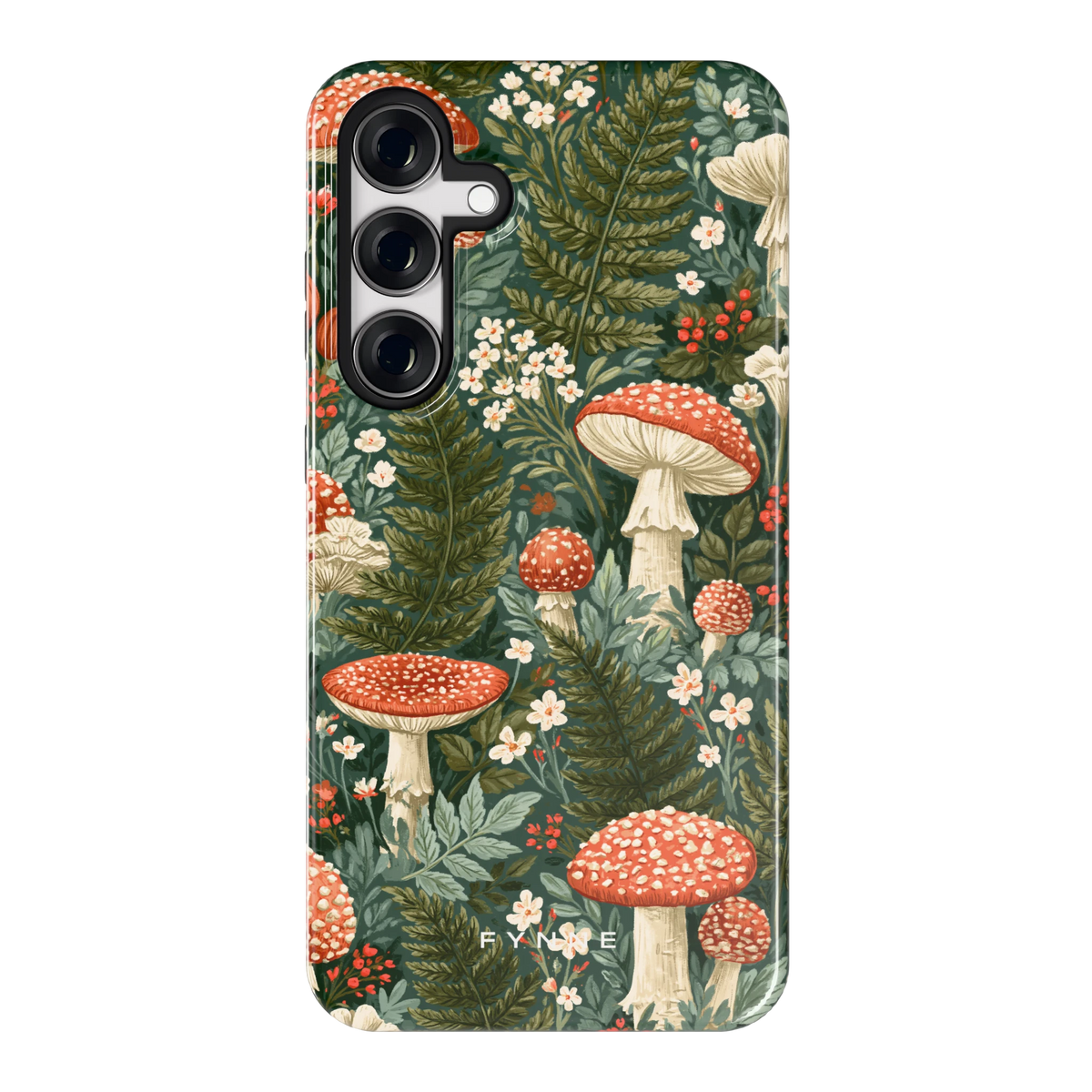 Vliegenzwammenbos hoesje voor Galaxy S24+, achterkant