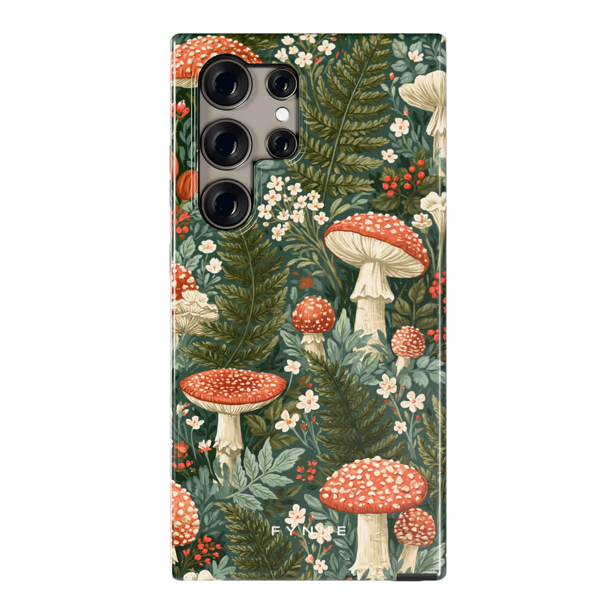 Vliegenzwammenbos hoesje voor Galaxy S24 Ultra, achterkant