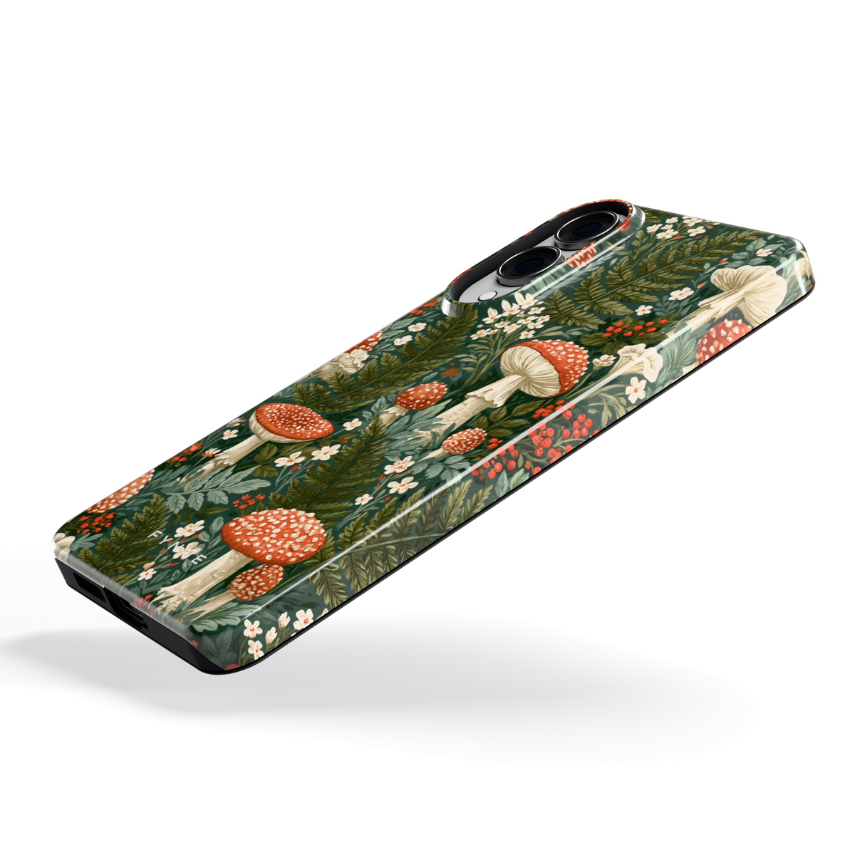 Vliegenzwammenbos hoesje voor Galaxy S25 Edge, schuin