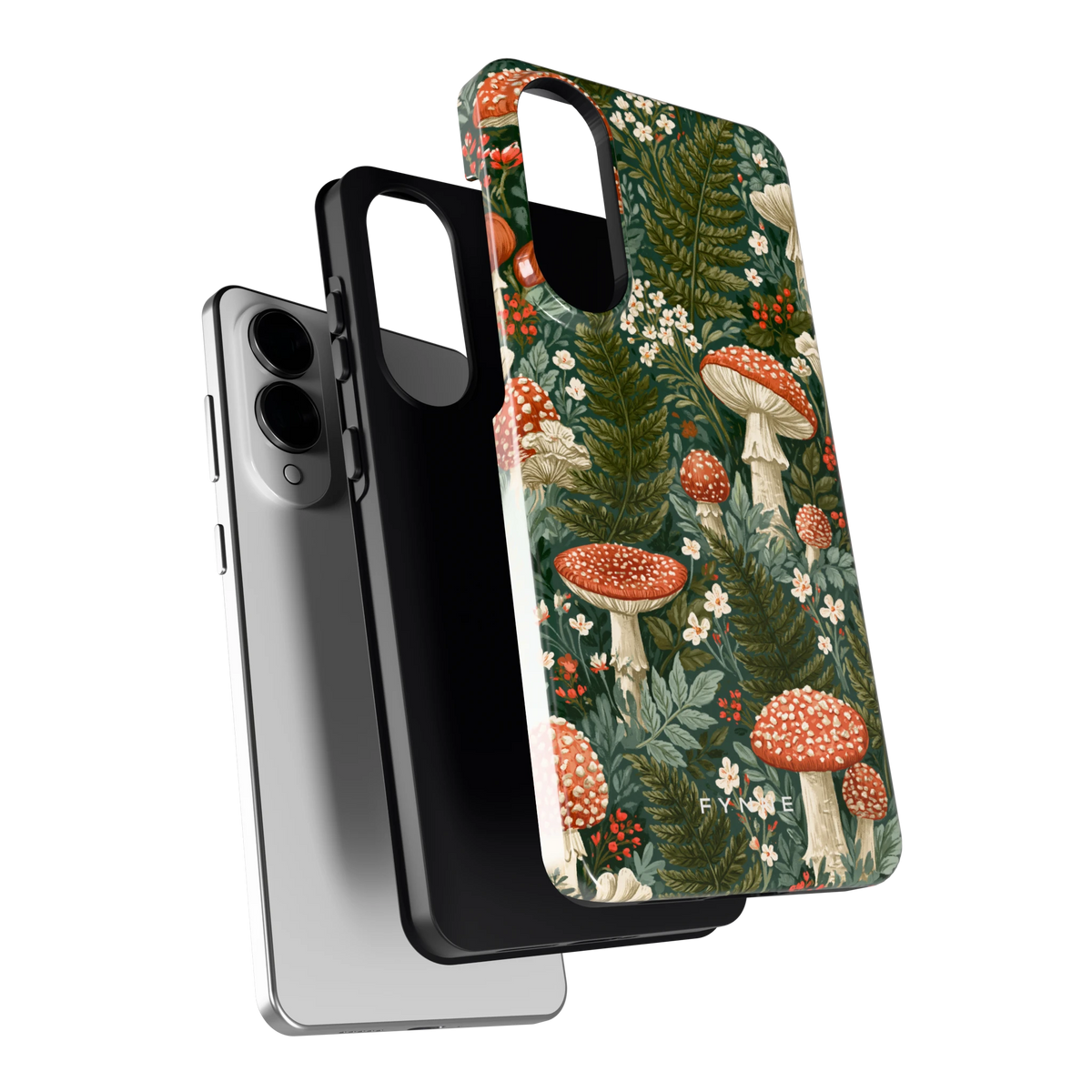 Vliegenzwammenbos hoesje voor Galaxy S25 Edge, los van de telefoon
