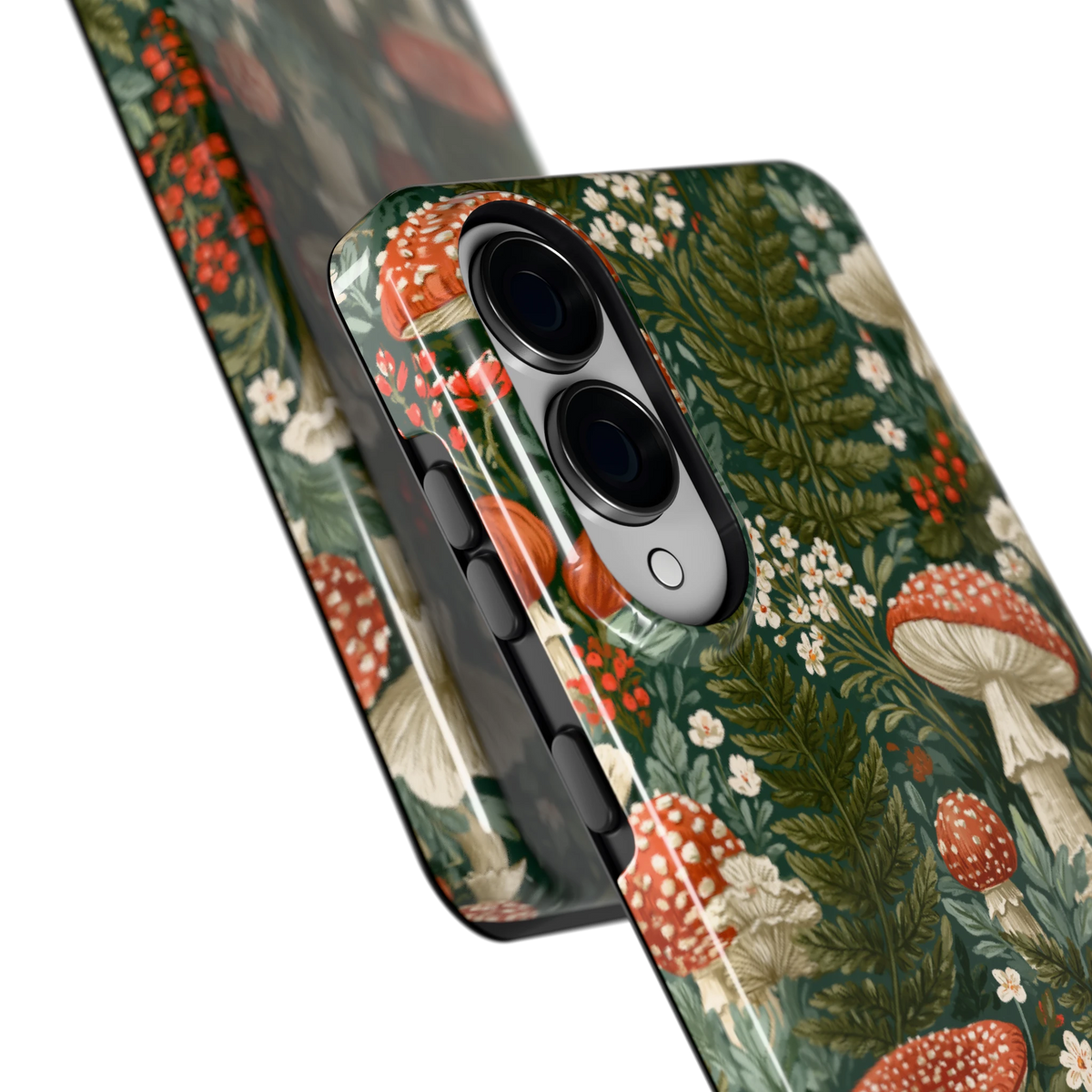 Vliegenzwammenbos hoesje voor Galaxy S25 Edge, close-up