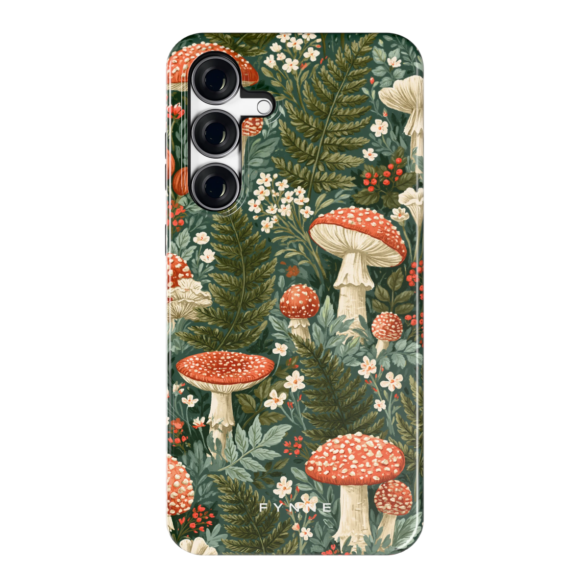 Vliegenzwammenbos hoesje voor Galaxy S25 FE, achterkant