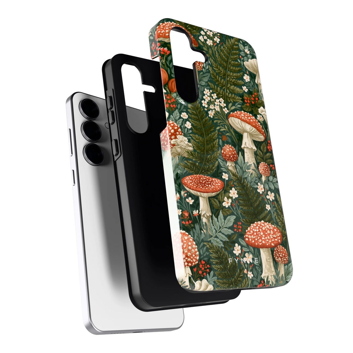 Vliegenzwammenbos hoesje voor Galaxy S25 FE, los van de telefoon