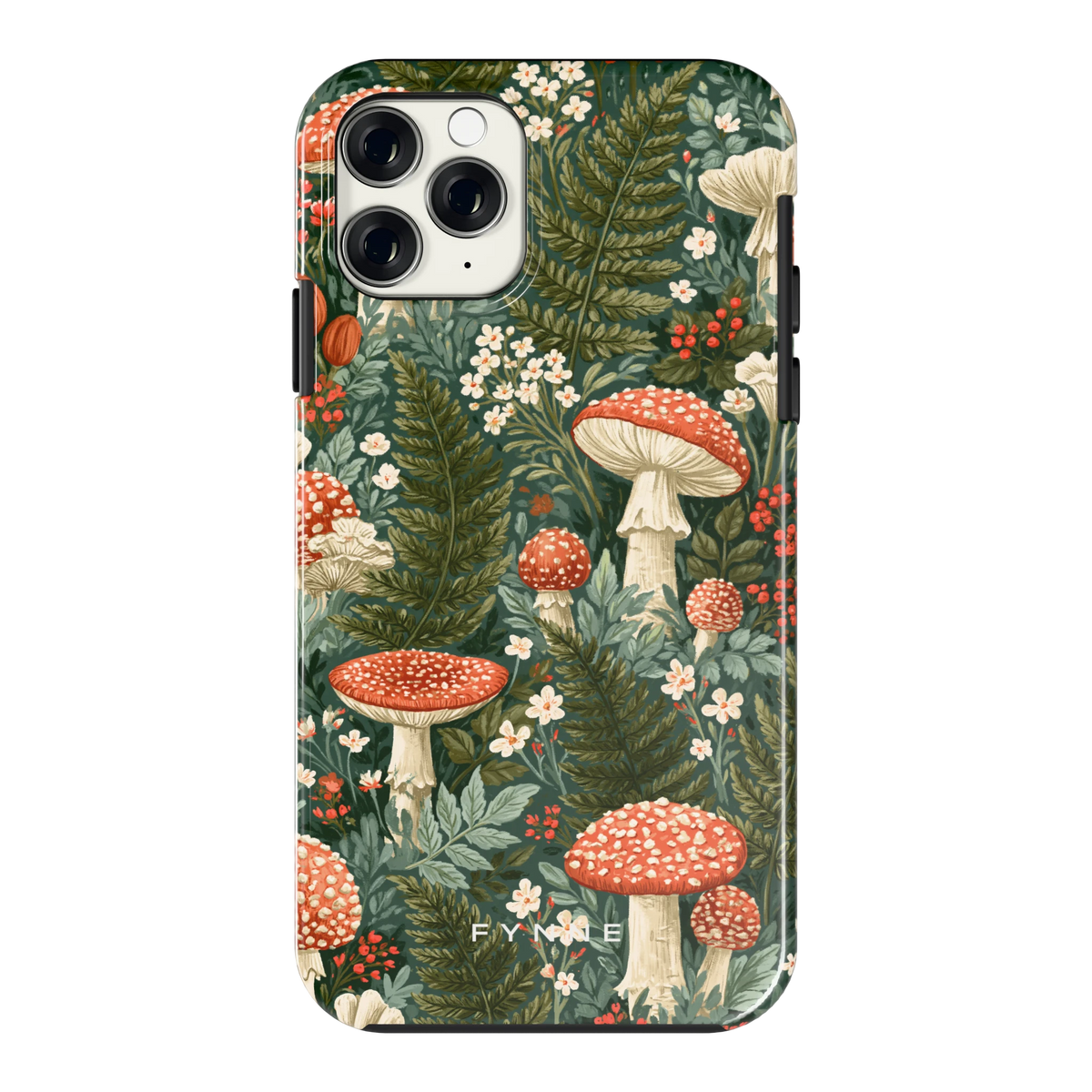 Vliegenzwammenbos hoesje voor iPhone 11 Pro, achterkant