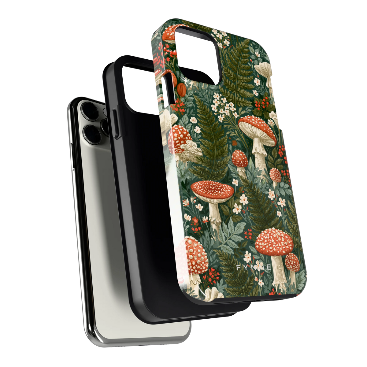 Vliegenzwammenbos hoesje voor iPhone 11 Pro, los van de telefoon