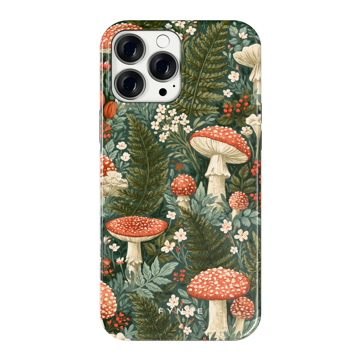 Vliegenzwammenbos hoesje voor iPhone 13 Pro Max, achterkant