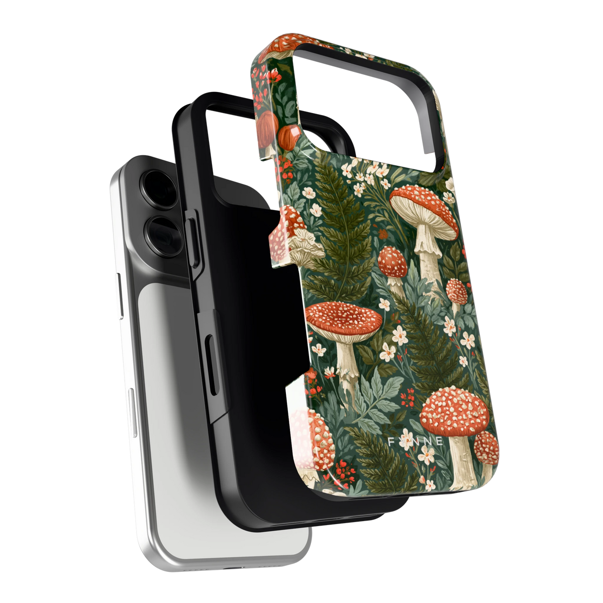 Vliegenzwammenbos hoesje voor iPhone 17 Pro, los van de telefoon