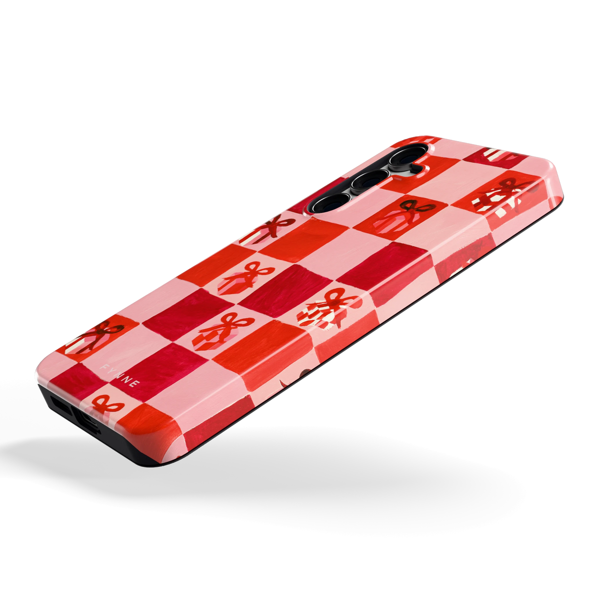 Cadeaudambord hoesje voor Galaxy S24 FE, schuin