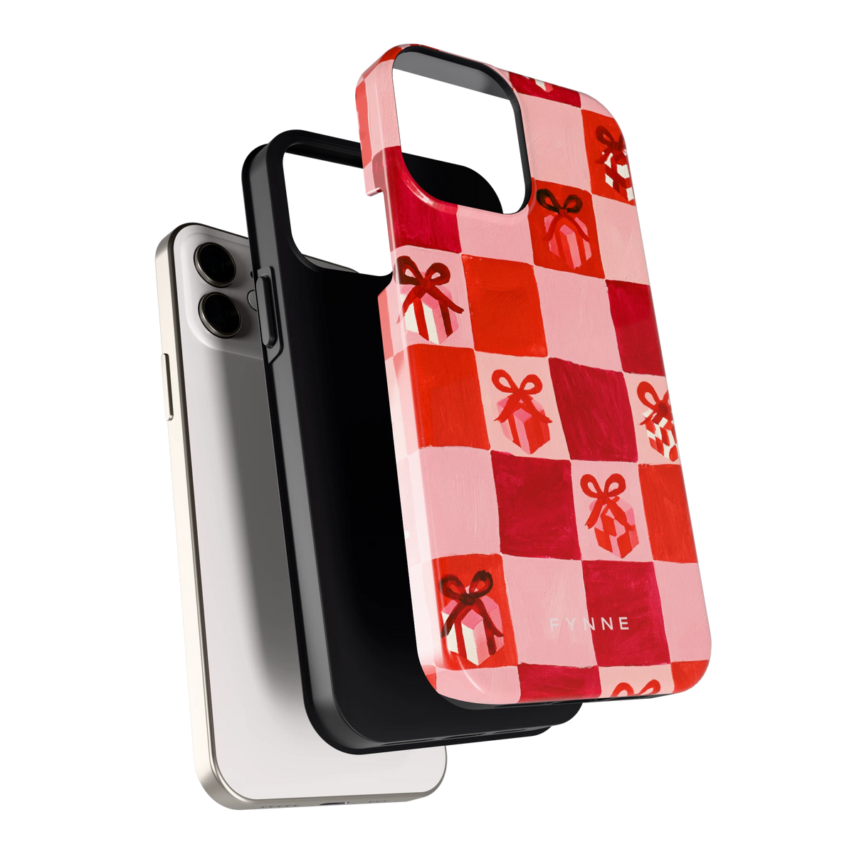 Cadeaudambord hoesje voor iPhone 12, los van de telefoon