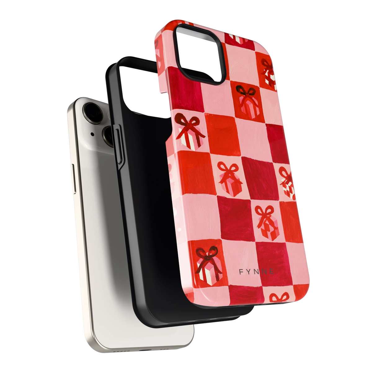 Cadeaudambord hoesje voor iPhone 13, los van de telefoon