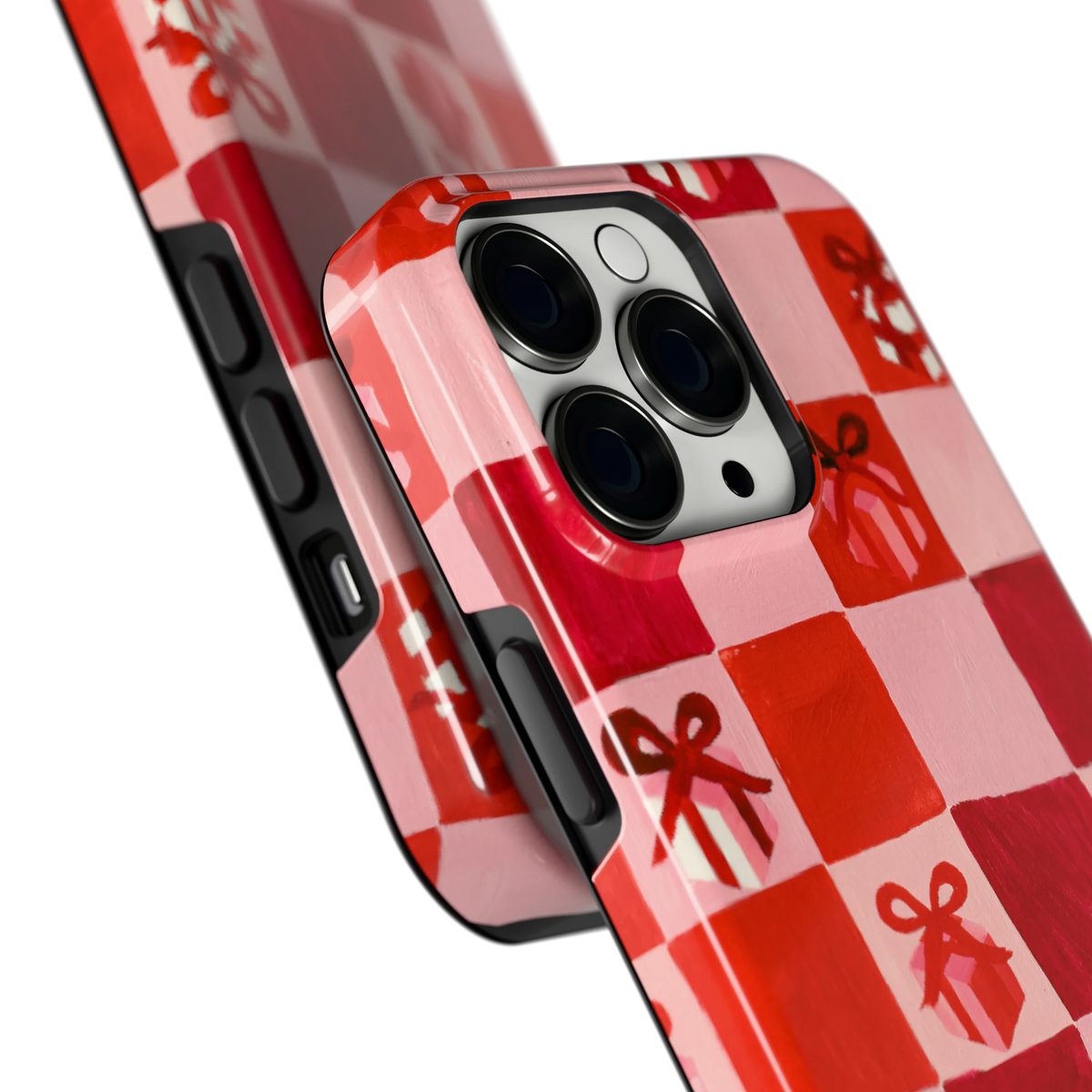 Cadeaudambord hoesje voor iPhone 13 Pro, close-up