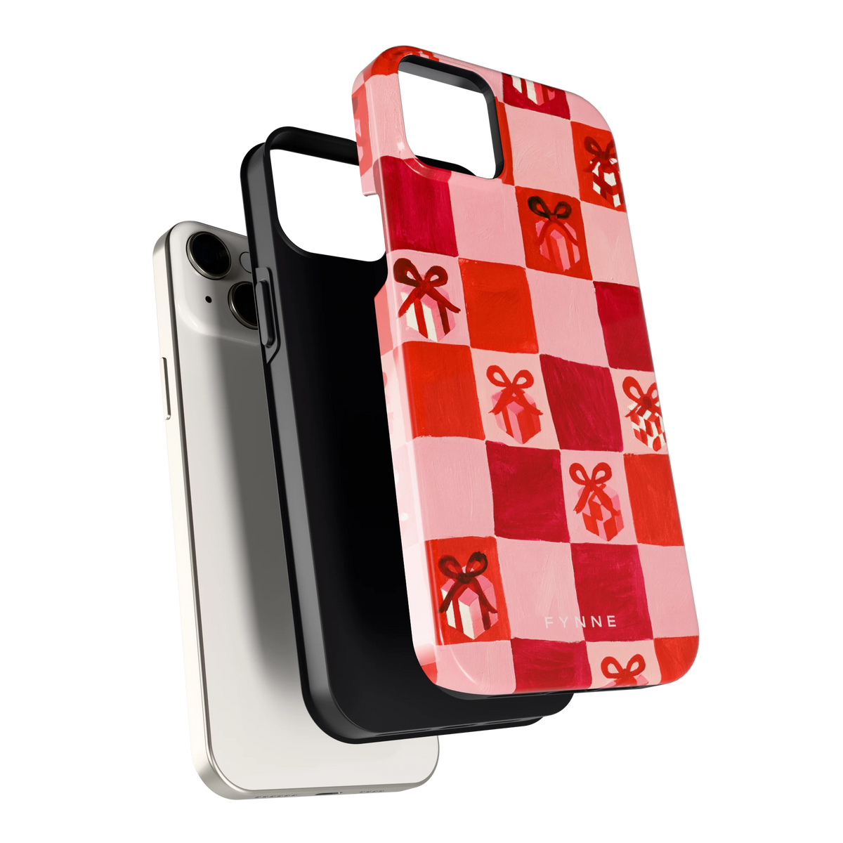 Cadeaudambord hoesje voor iPhone 14 Plus, los van de telefoon