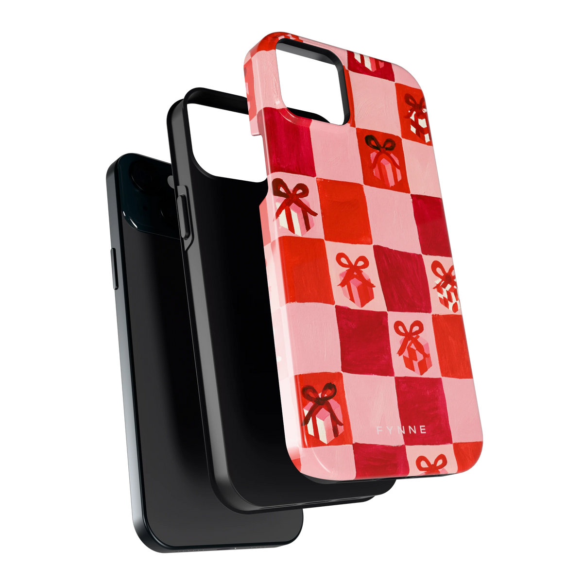Cadeaudambord hoesje voor iPhone 15 Plus, los van de telefoon