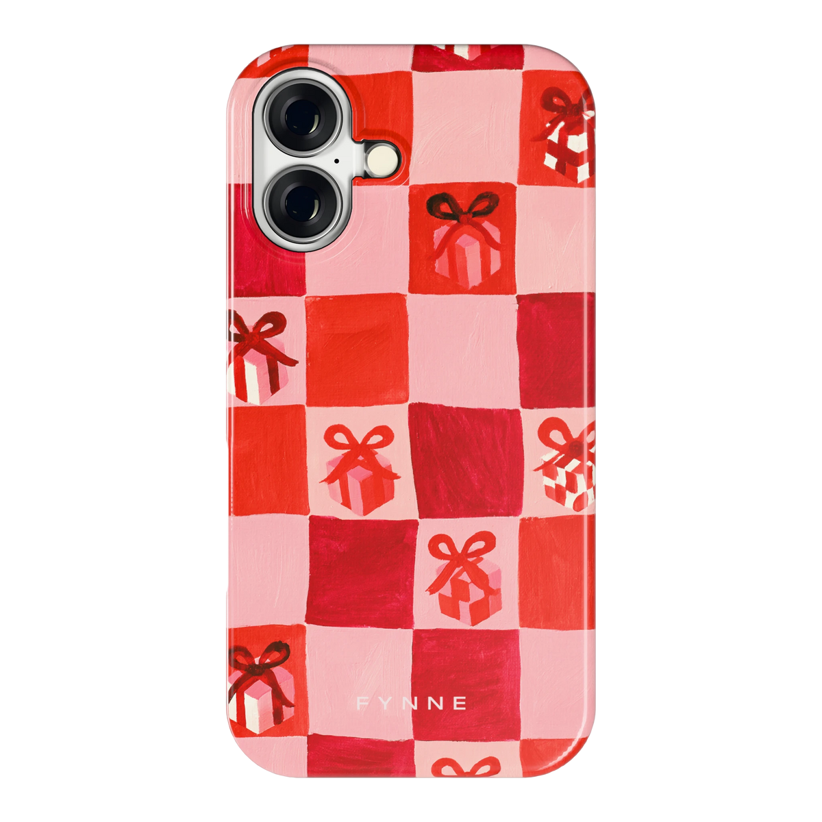 Cadeaudambord hoesje voor iPhone 16, achterkant