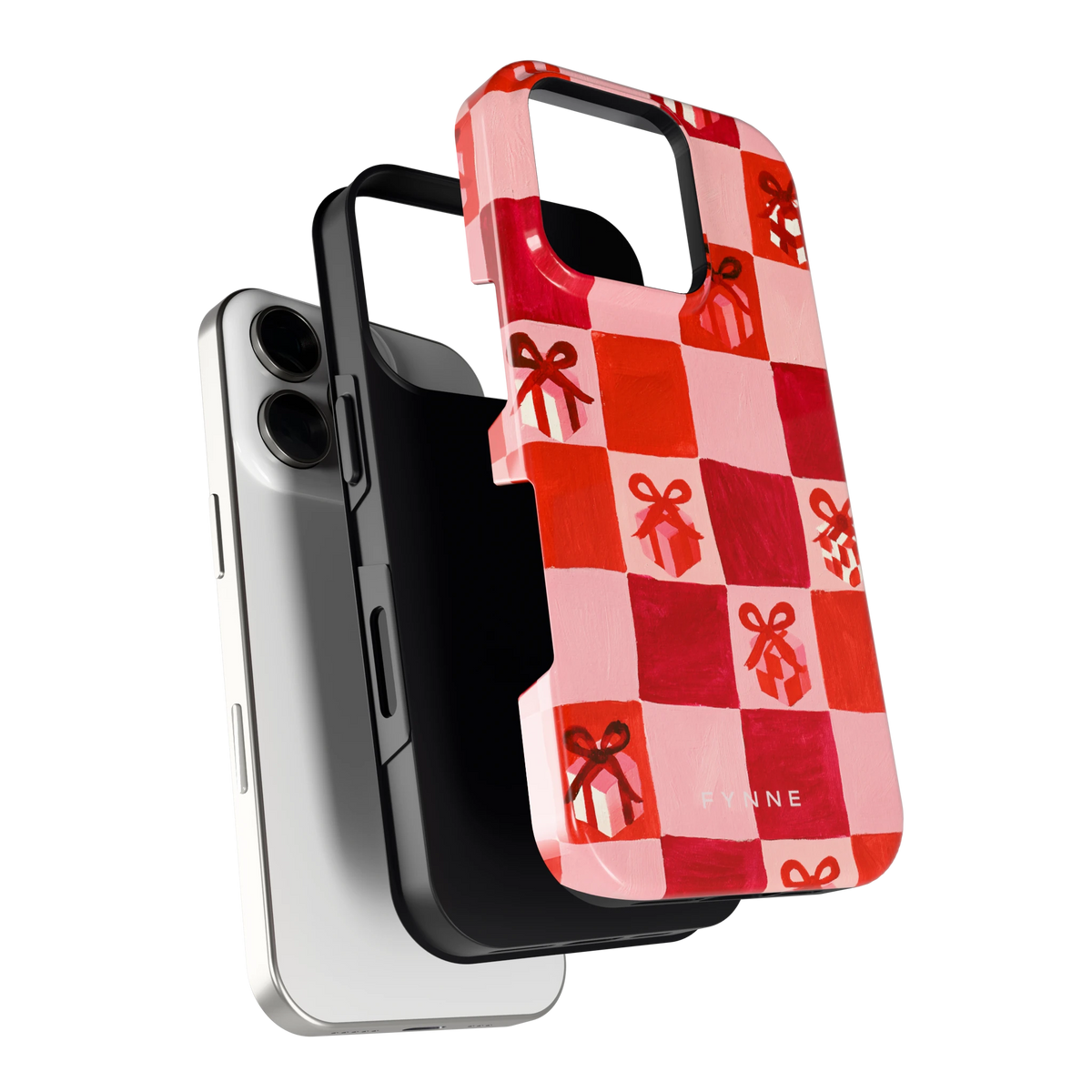 Cadeaudambord hoesje voor iPhone 16 Pro, los van de telefoon