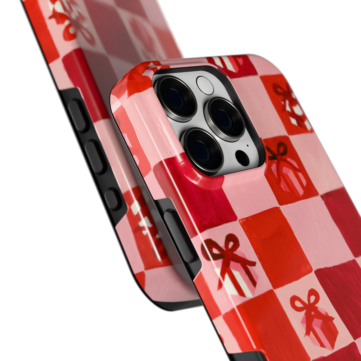 Cadeaudambord hoesje voor iPhone 16 Pro Max, close-up