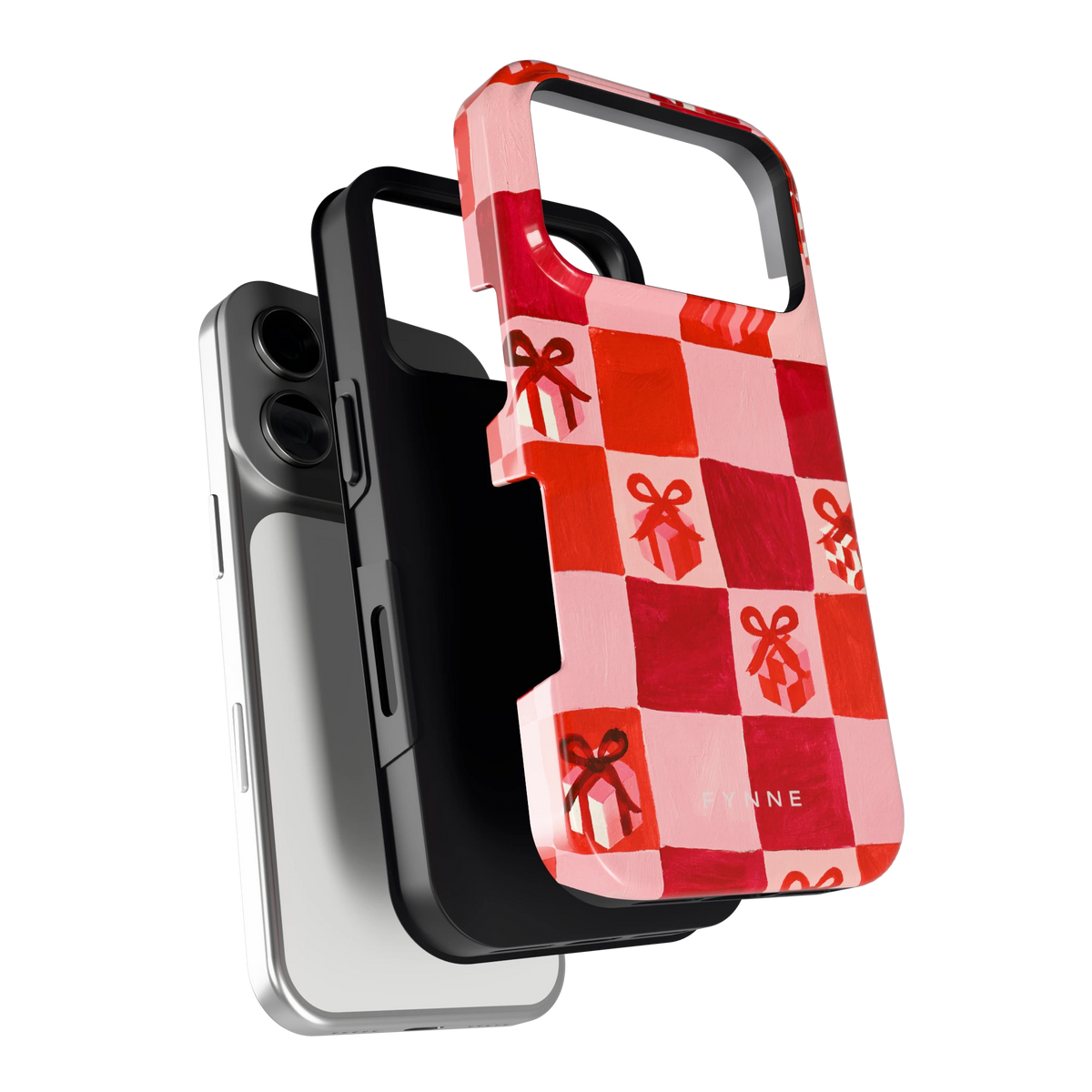 Cadeaudambord hoesje voor iPhone 17 Pro, los van de telefoon