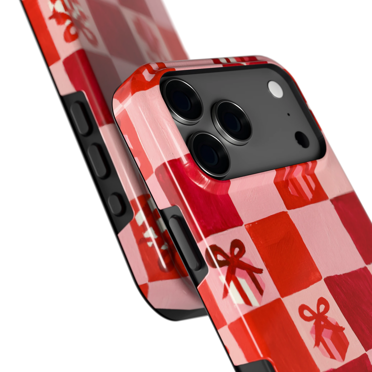Cadeaudambord hoesje voor iPhone 17 Pro Max, close-up