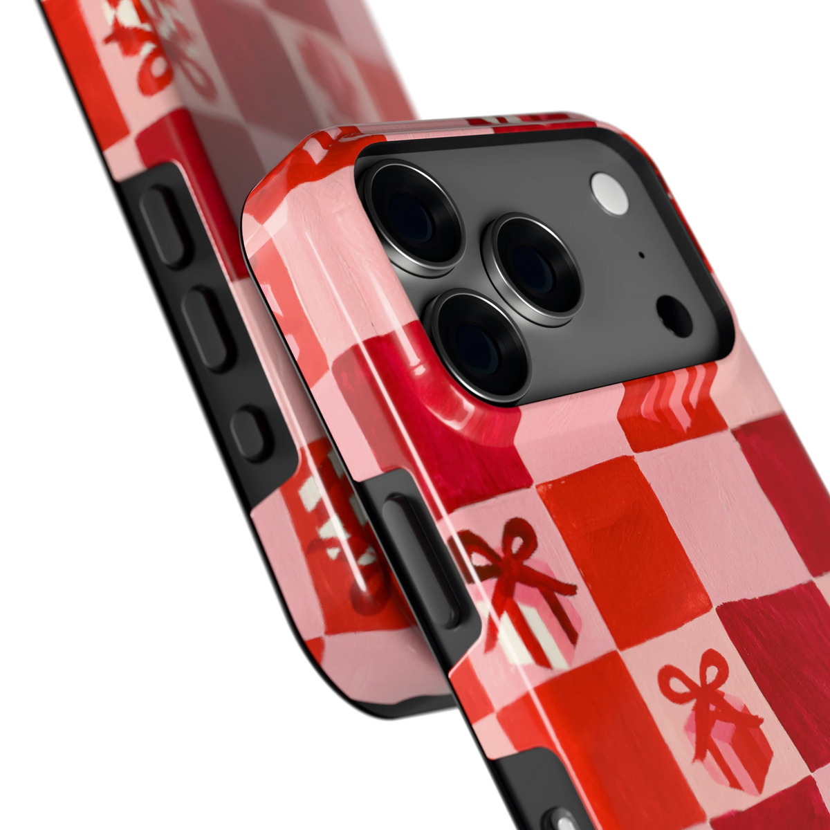 Cadeaudambord hoesje voor iPhone 18 Pro, close-up