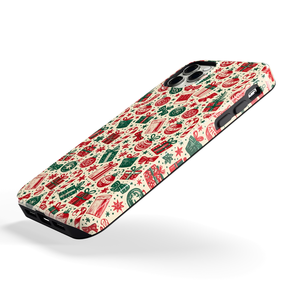 Kerstcadeaus hoesje voor iPhone 11 Pro Max, schuin
