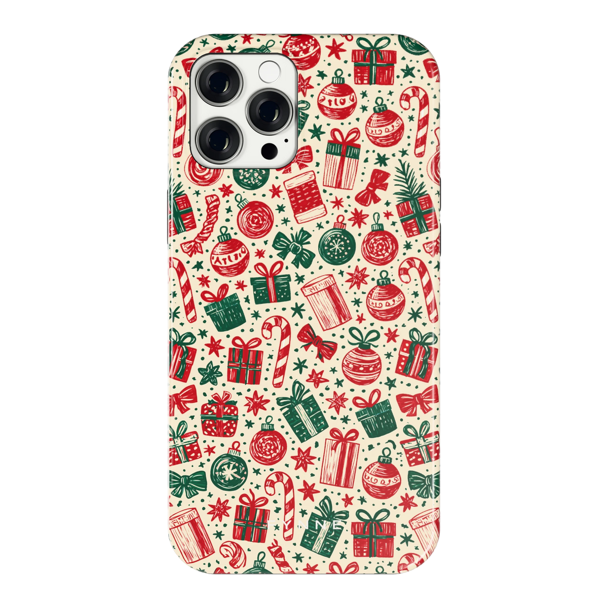 Kerstcadeaus hoesje voor iPhone 12 Pro Max, achterkant