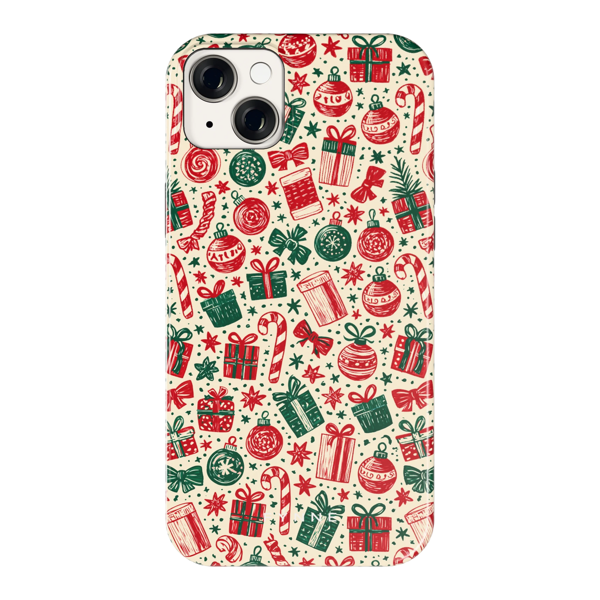 Kerstcadeaus hoesje voor iPhone 14 Plus, achterkant